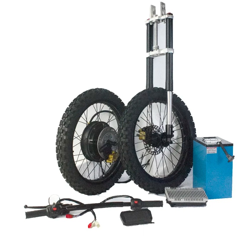 ชุดแปลงมอเตอร์ไซค์ไฟฟ้าใหม่ 72 - 12000W Electric Motorcycle Hub Motor บทวิจารณ์และราคา