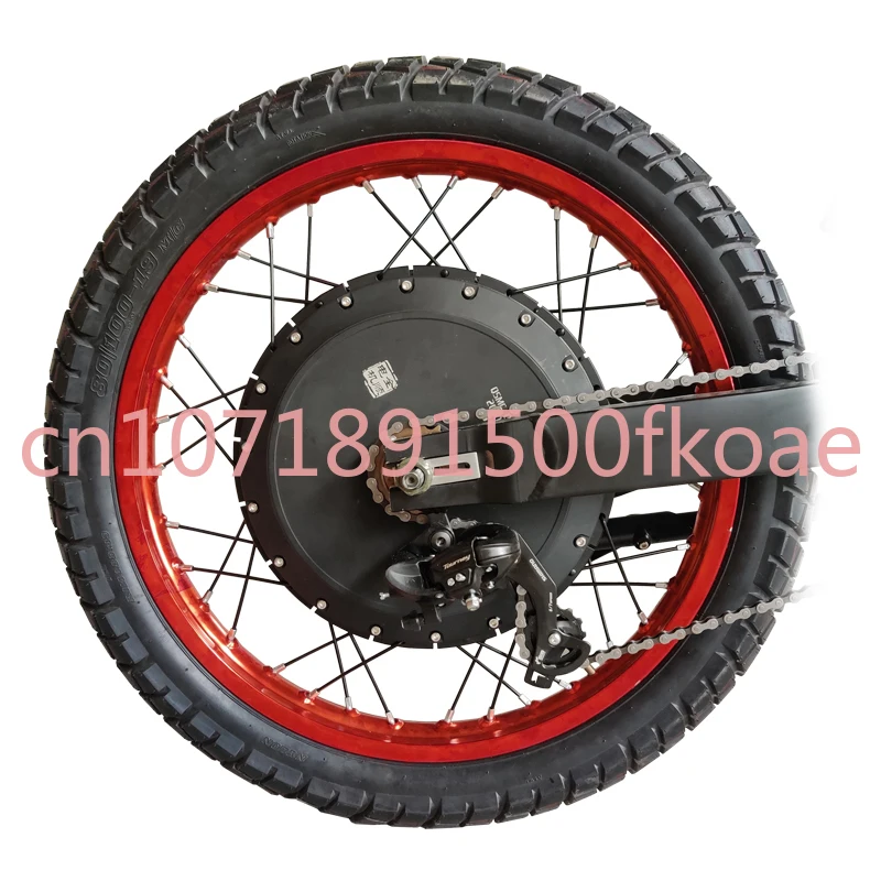 ชุดแปลงมอเตอร์ไซค์ไฟฟ้า QS273  - 12000W Electric Motorcycle Hub Motor บทวิจารณ์และราคา