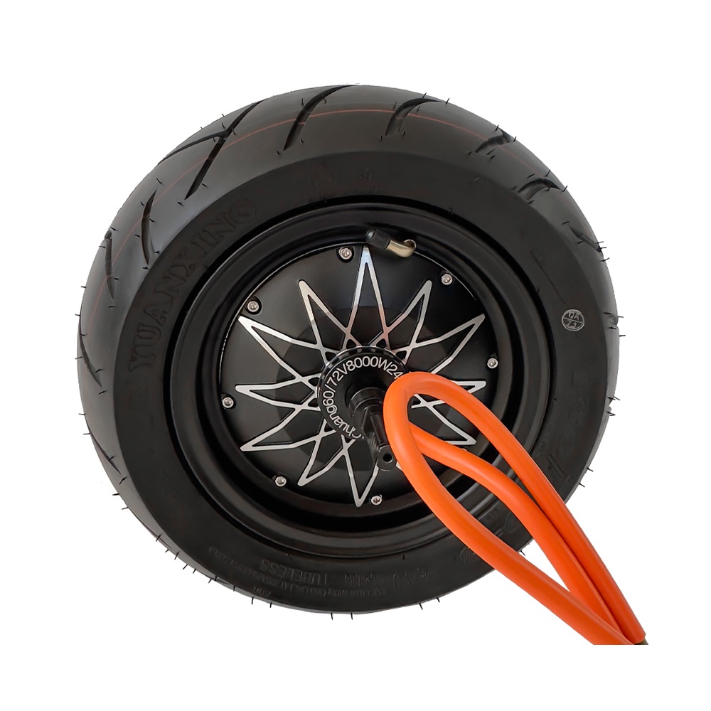 8000W เพลาคู่ Brushless ไฟฟ้าส - 72V 8000W Brushless Hub Motor บทวิจารณ์และราคา
